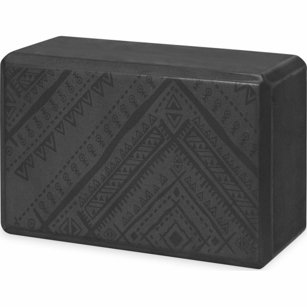 Gaiam Jóga kostka Gaiam Navajo černá 63749