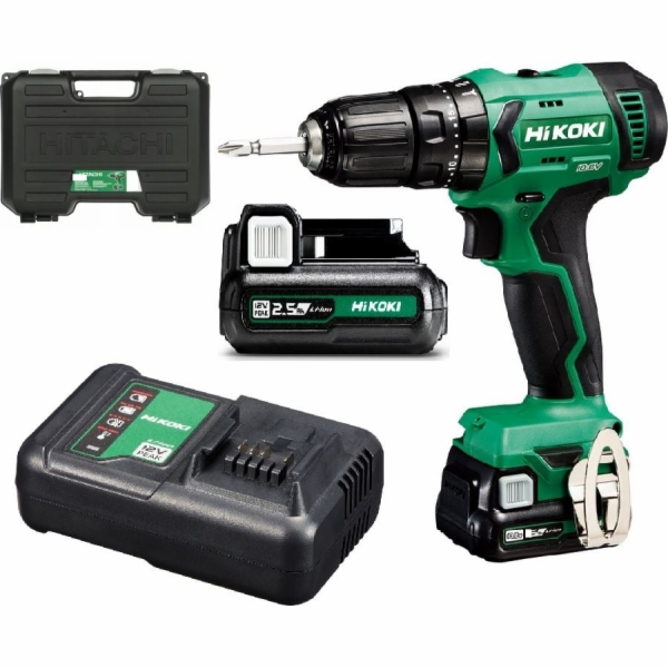 Hikoki DV12DA WFZ Akumulátorová vrtačka 12 V, 2 x 2,5 Ah ...