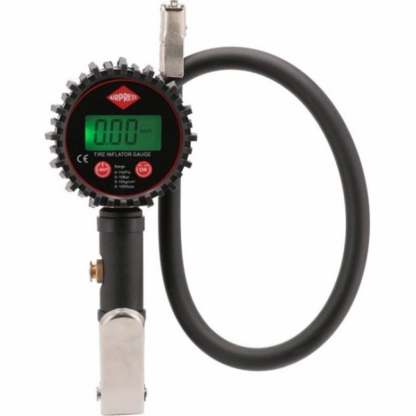 Airpress Nafukovací pistole s digitálním displejem 10 barů