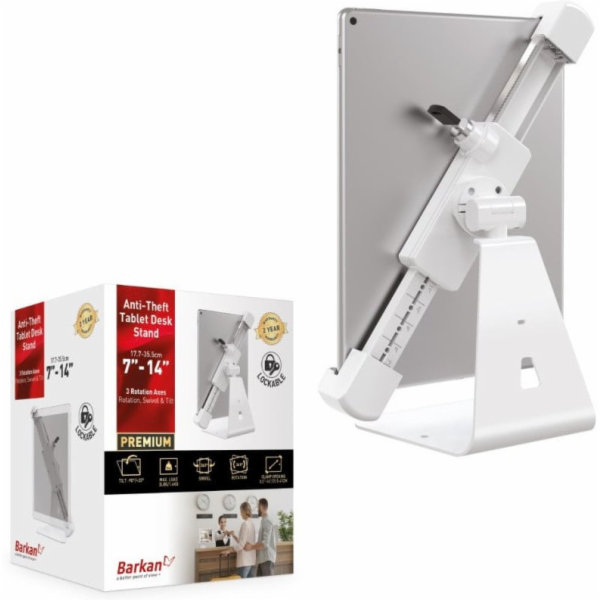 Barkan Držák na tablet 7-14 s otočným stojanem na tablet ...