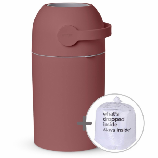 NoName MA-C110CL KOŠÍK POUŽITÝCH PLEN MAJESTIC BURGUNDY N...