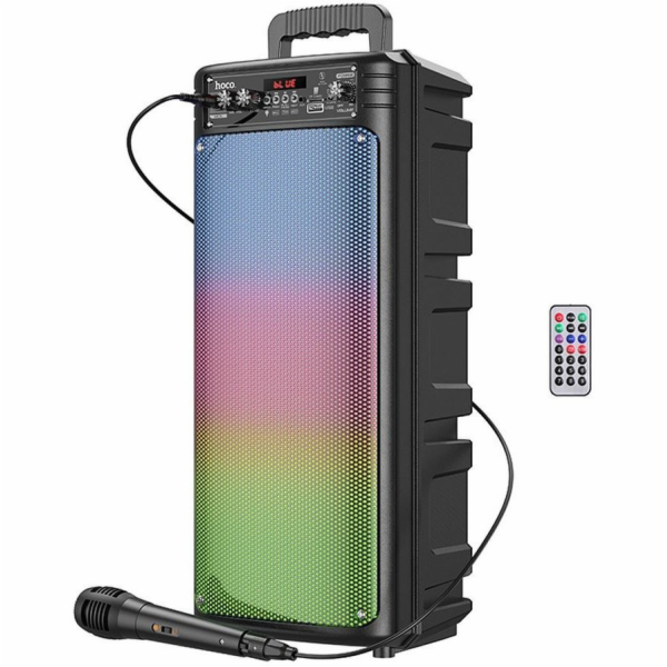 Hoco&nbsp;Bluetooth&nbsp;karaoke&nbsp;sada&nbsp;2&nbsp;x&nbsp;10W&nbsp;3h&nbsp;BS52&nbsp;černá