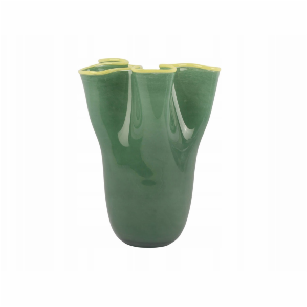 Art-Pol Skleněná váza RUFFLES, 31,5 cm