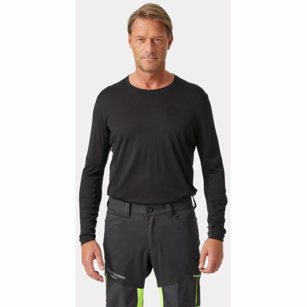 Helly Hansen Černé termo tričko Lifa