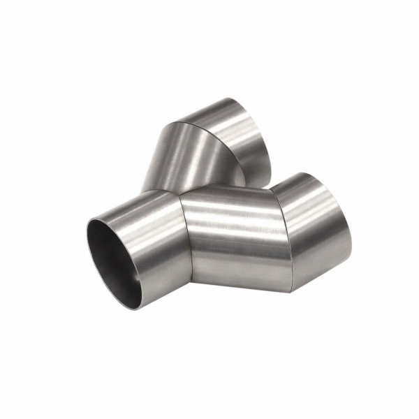 Poujoulat Y-kus výfuku T-kus 2,75-2,75 70 mm