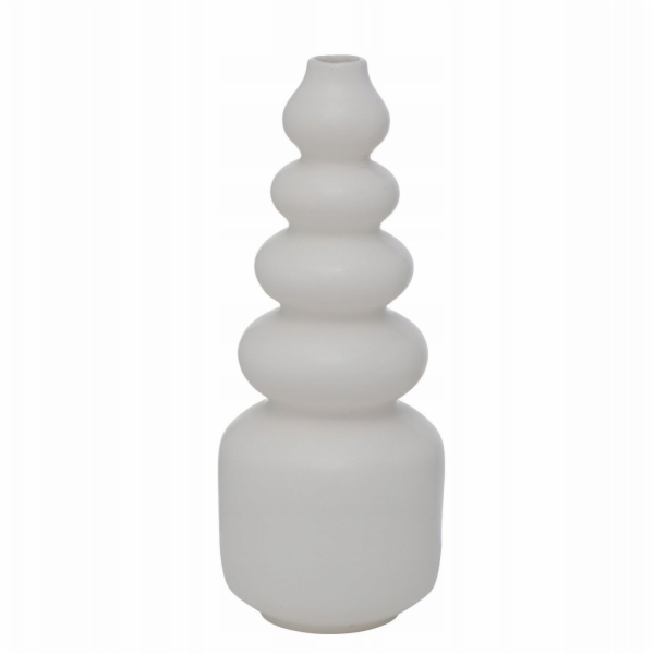 Boltze Keramická váza, kulatý tvar, BRUNIL, výška 30 cm
