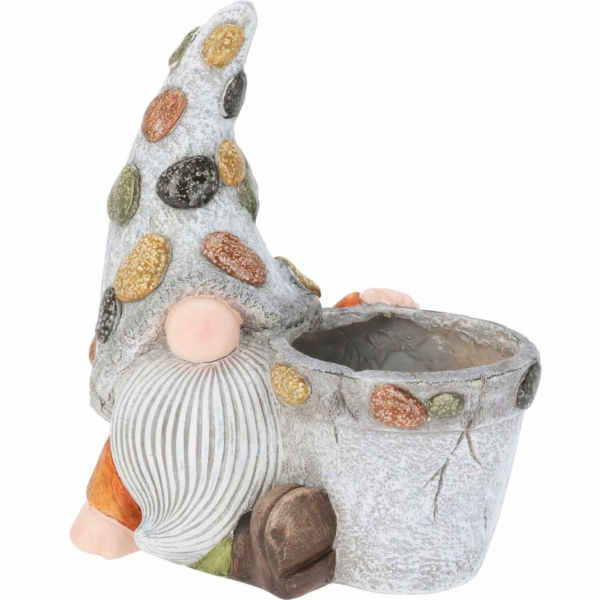 ProGarden Zahradní květináč s trpaslíkem