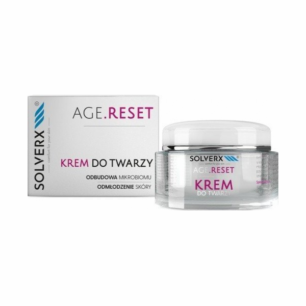 Solverx SOLVERX Age.Reset pleťový krém - Obnova mikrobiom...