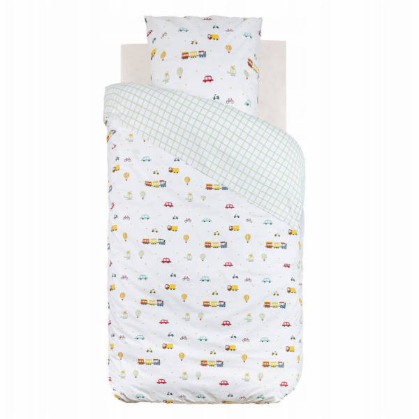 Monroe&nbsp;Oboustranné&nbsp;dětské&nbsp;povlečení&nbsp;CAR,&nbsp;100%&nbsp;bavlna,&nbsp;140...