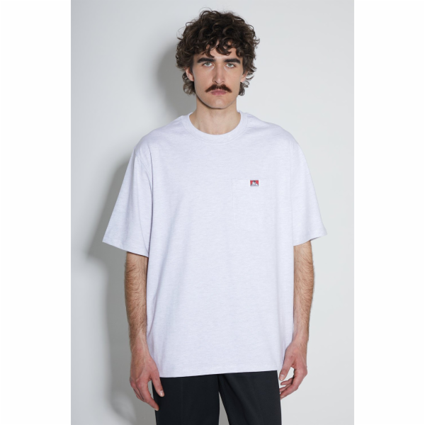 Rocket Tričko Ben Davis Heavy SS Duty s kapsou Ash