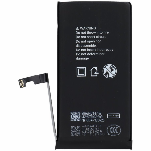 NoName Polymerová baterie pro iPhone 15 s kapacitou 3349 mAh