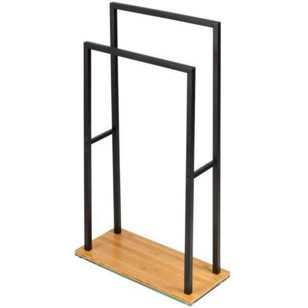 Wenko Věšák na ručníky BAMBOO do koupelny, 2 ramena, s ba...