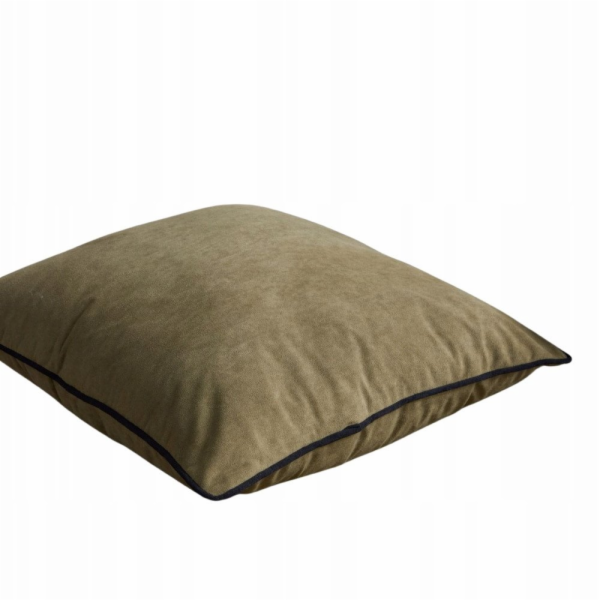 TODAY Sametový polštář, 45 x 45 cm, MATCHA