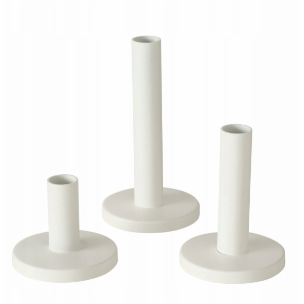 Boltze Kovový svícen MALKO, 3 kusy, O 9 cm