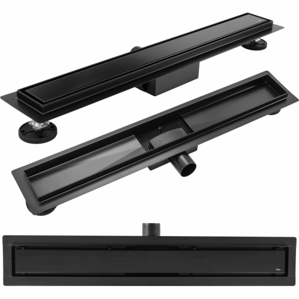 Rea Lineární odtok REA Neox Black 50