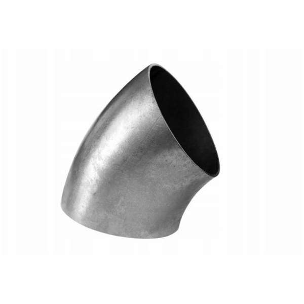 Poujoulat Nerezové koleno 45 stupňů o tloušťce 63 mm, 1,5 mm