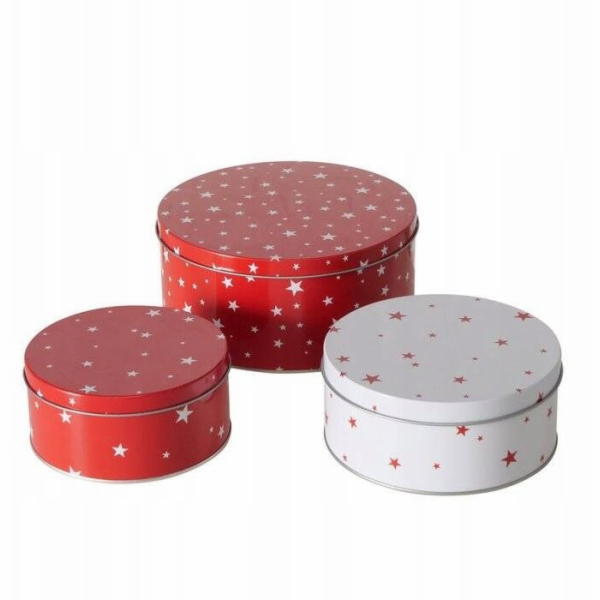 Boltze Sada tří úložných dóz STERNY, O 13,5–20 cm