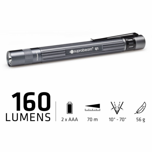 suprabeam Svítilna Q1 160lm 2x AAA