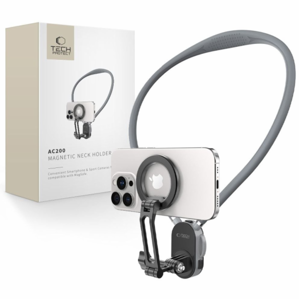 Tech-Protect AC200 MAGNETICKÝ DRŽÁK NA KRK PRO GOPRO A DJ...
