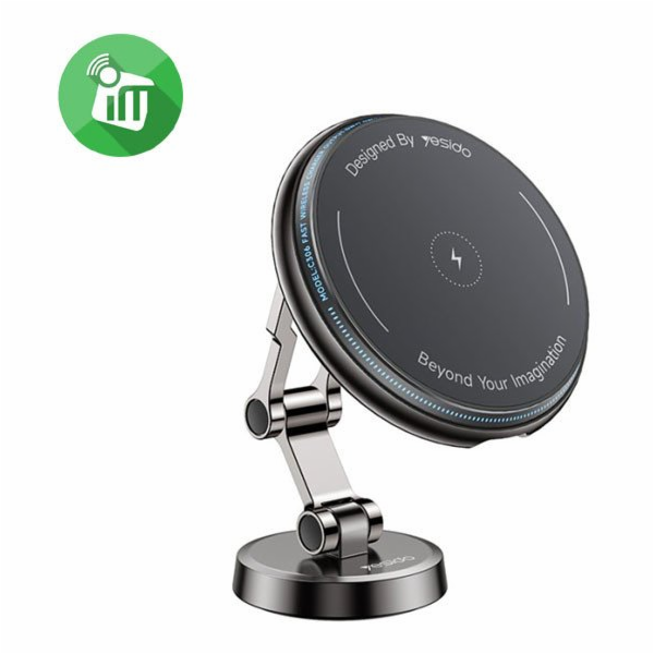 Yesido Jesido magnet. Bezdrátový držák do auta C306 15W, ...