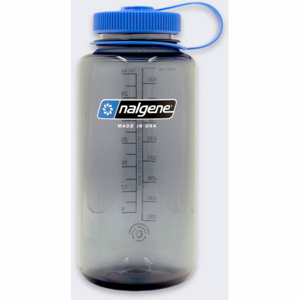 Nalgene Láhev s širokým hrdlem WM 1l šedá