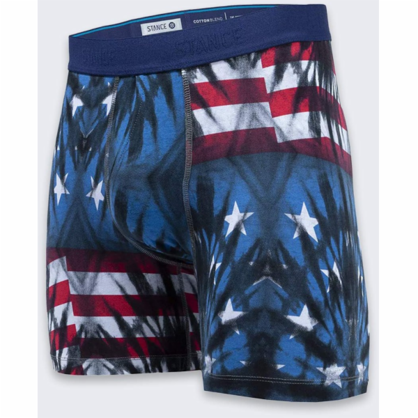 NORMANN Boxerky Stance Banner Brief Modré