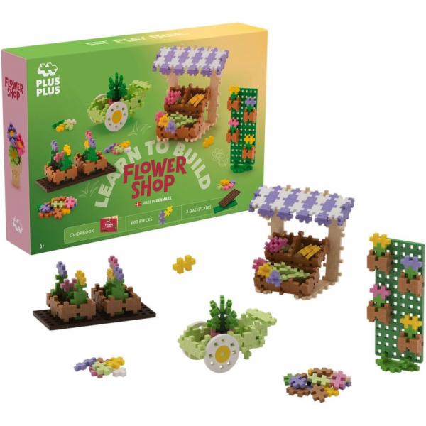 Plus&nbsp;Plus&nbsp;PLUS-PLUS&nbsp;NAUČTE&nbsp;SE&nbsp;POSTAVIT&nbsp;KVĚTINÁŘSTVÍ