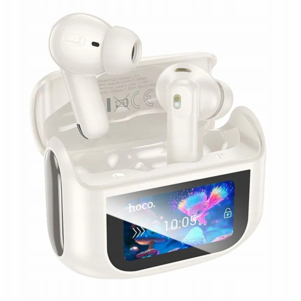 Hoco Bezdrátová Bluetooth sluchátka s dotykovou obrazovko...
