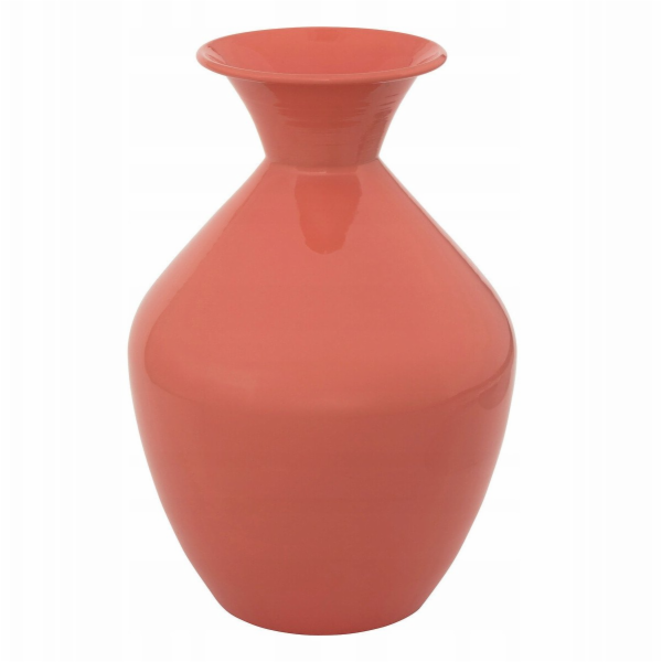 Atmosphera Smaltovaná kovová váza KIAN, 25 x 37 cm