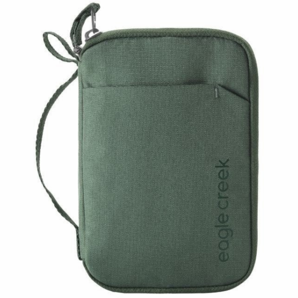 Eagle Creek Peněženka na pas Stash RFID zelená