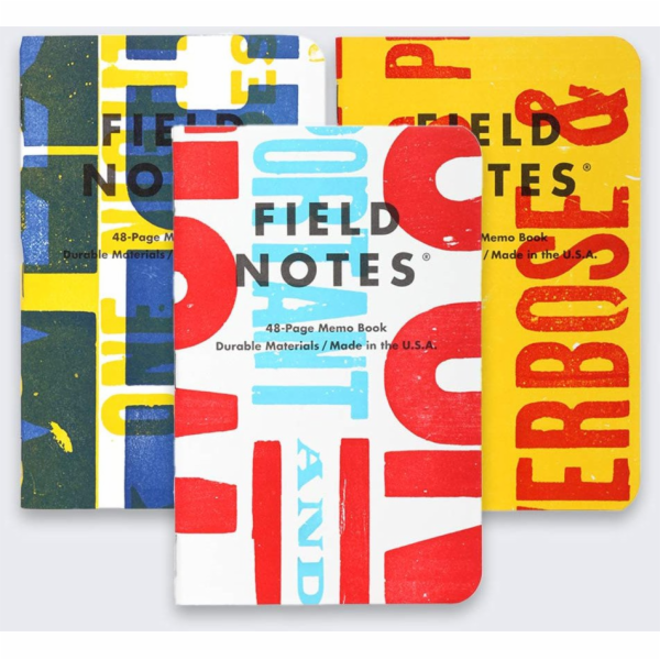 IMPACTO GIFTS Balení 3 kusů polních poznámek Hatch