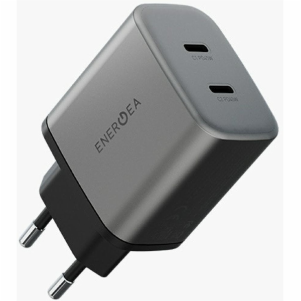 Energea Nabíječka do zásuvky Ampcharge GaN45 2xUSB-C PD/P...