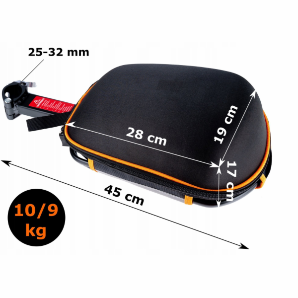 Gotel UZAMYKATELNÁ KOLOVÁ TAŠKA + NOSIČ L34D