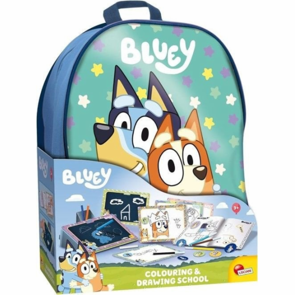 Lisciani Škola kreslení BLUEY s batohem