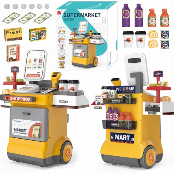 Ramiz B45E INTERAKTIVNÍ SUPERMARKETOVÝ VOZÍK SE ZVUKEM A ...