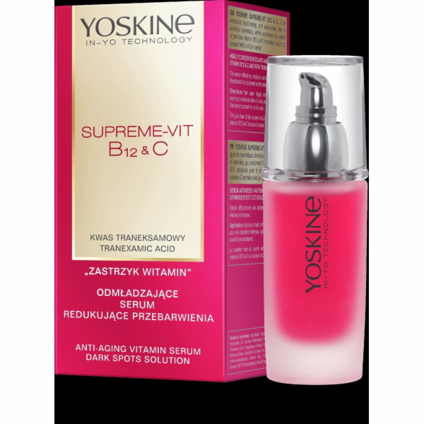 DAX YOSKINE Supreme Vit B12 & C omlazující sérum pro redu...