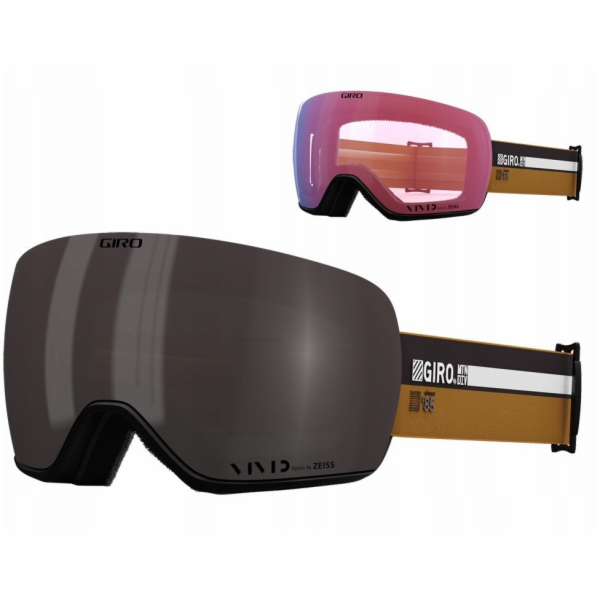Giro Zimní brýle ARTICLE II CAMP TAN CASSETTE (barevné zr...