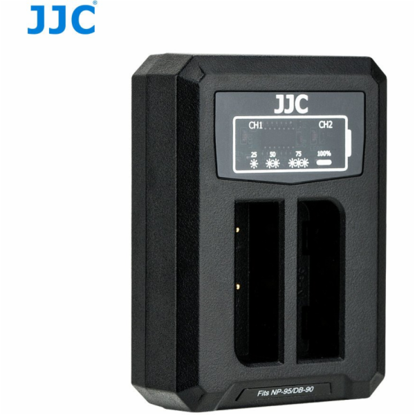 JJC Dvoukanálová nabíječka DCH-NP95 pro baterie NP-95