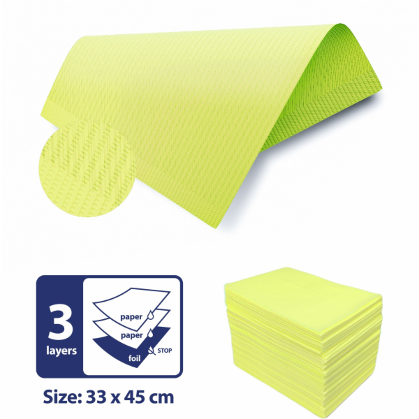 PZWL Zubní ubrousky 500 kusů limetkové