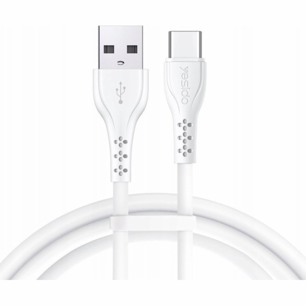 Yesido USB kabel CA71 USB-Type-C 3A (20 ks) 18W 1m, BÍLÝ ...