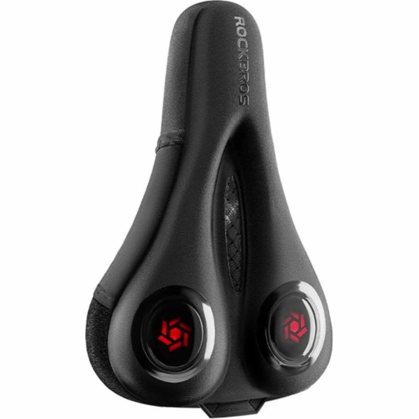 RockBros Potah na sedadlo z gelové pěny + pláštěnka - čer...