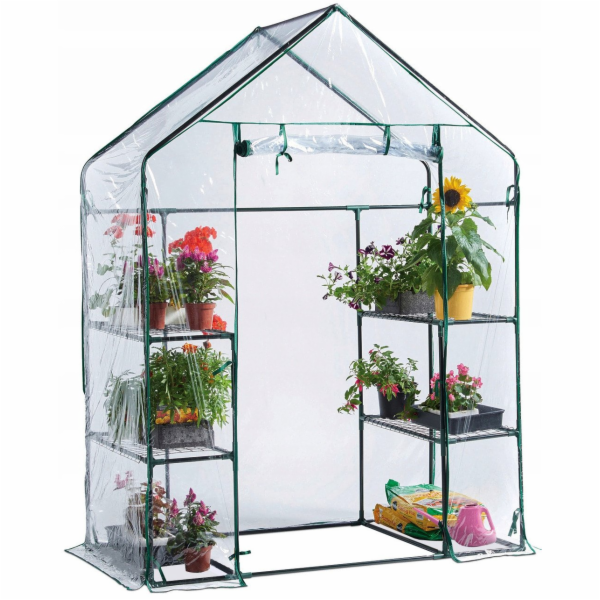 Geko SM3 ZAHRADNÍ SKLENÍKOVÉ BALKONOVÉ POLICE