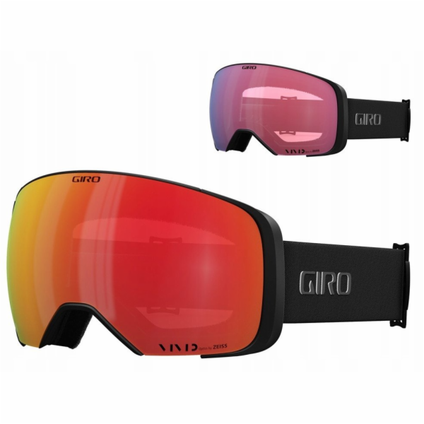 Giro Zimní brýle COMP ČERNOBÍLÉ INDICATOR (barevné zrcadl...