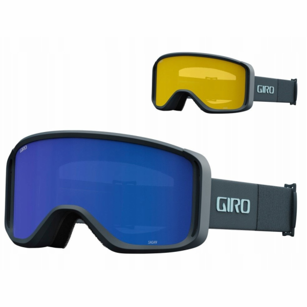 Giro Zimní brýle SAGEN DARK SHARK THIRDS (šedo-kobaltové ...