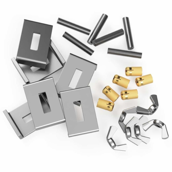 Virax Háčky pro podomítkové dřezy GRANITE/STEEL - sada (6...