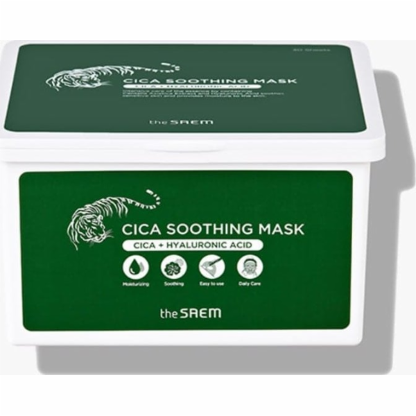theSaem THE SAEM Cica Soothing Mask Intenzivně hydratační...