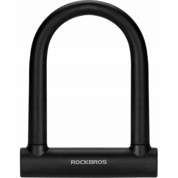 RockBros Zámek na kolo U-Lock, zesílený klíčový zámek - č...