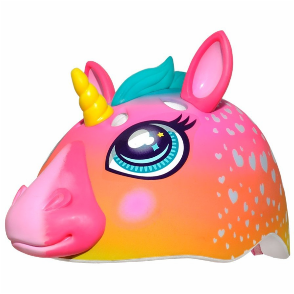 C-PREME Dětská helma RASKULLZ SUPER RAINBOW CORN LED veli...