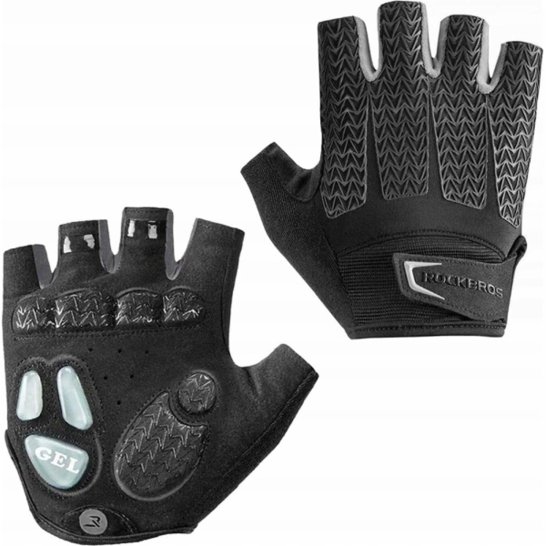 RockBros Cyklistické rukavice s gelovými vložkami velikos...
