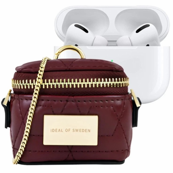 iDeal Of Sweden Pouzdro na zip Poppy AirPods Quilted Ruby...